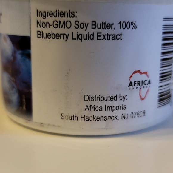100% Natural Blueberry Butter, 4 oz. - Picture 3 of 3